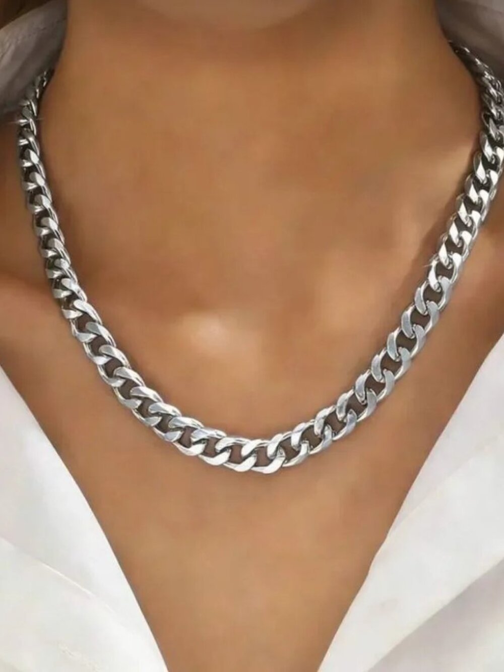 Silver Chain Necklace R28